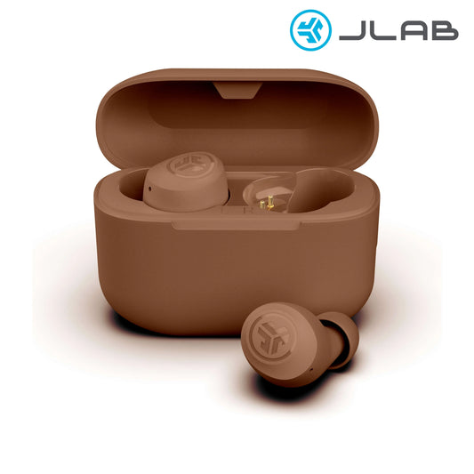 JLab GO Tones+ True Wireless Bluetooth Earbuds with Over 35 Hours of Playtime, Customizable EQ, Fast Charging, Integrated Cable, and Touch Controls